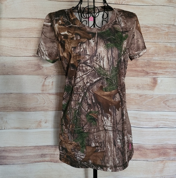 Game Winner Camouflage Women's Top - Picture 1 of 5